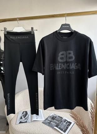 Чорні лосини легінси бенсіага balenciaga6 фото