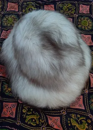 Шапка из меха песца