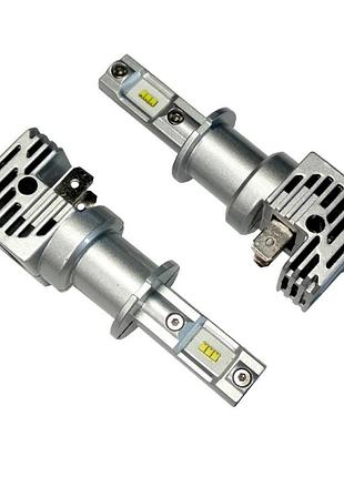 Комплект led ламп headlight m3 h3 (pk22s) 55 w 9-32v 6000 k з активним охолодженням