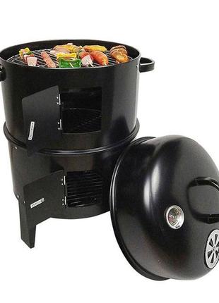 Коптильня гриль с термометром