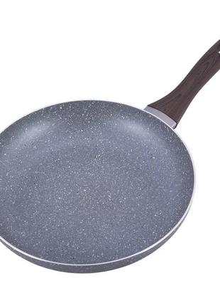 Сковорода універсальна kamille grey marble km-4115mr 30 см