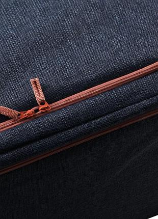 Коробка-органайзер для хранения с застежкой и ручками 100 л