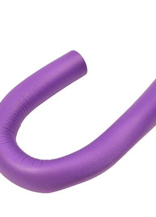 Тренажер-эспандер бабочка для рук и ног универсальный, фиолетовый