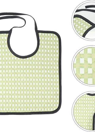 Нагрудник-слюнявчик для взрослых многоразовый