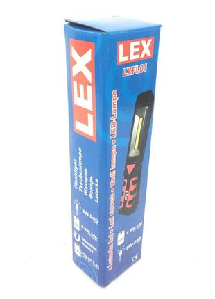 Ліхтарик lex li-ion 2800 маг (lxfl01)6 фото