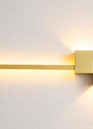 Бра led 27528 латунь 6х15х80 см. trn trn