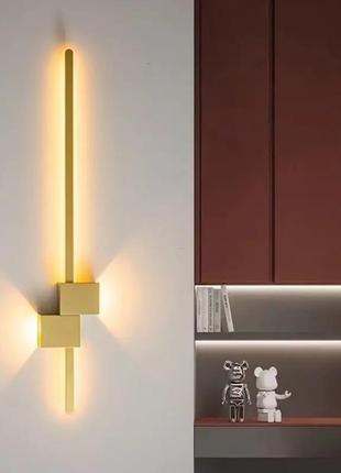 Бра led 27528 латунь 6х15х80 см. trn trn