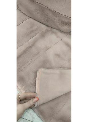 Покрывало плюшевое кролик евро размер 230 на 250 merinos