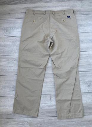 Песочные мужские коттоновые брюки8 фото