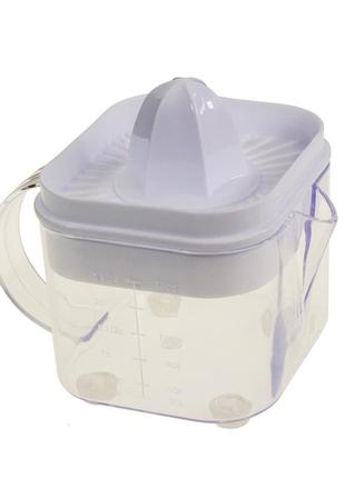 Ручна пресова соковичавниця для апельсинів та інших цитрусових з контейнером для соку