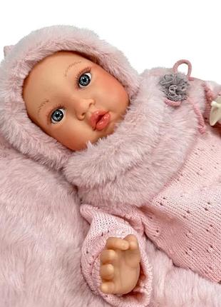 Лялька маленька susette reborn у коробці, 40см, nines d`onil (0235)