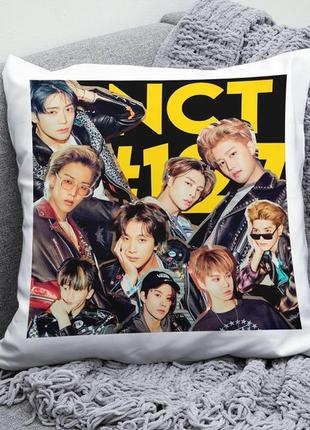 Декоративна подушка плюшева подарунок з принтом kpop nct 127