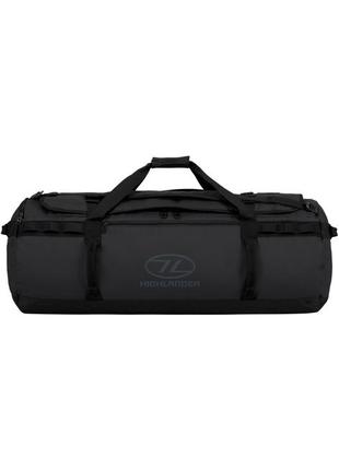 Сумка дорожня водозахисна highlander storm 120l black (db125-bk)2 фото