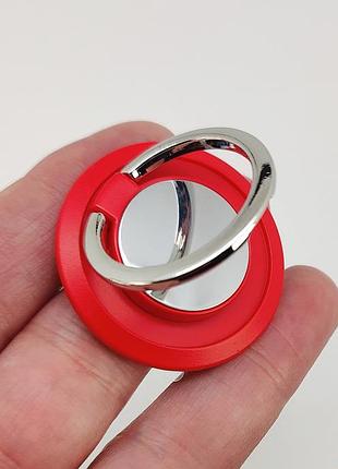 Попсокет, тримач-кільце для телефона (червоний) арт. 05784