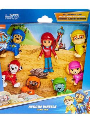Цуценячий патруль: ігровий набір «відважна команда» (серія мега колеса)