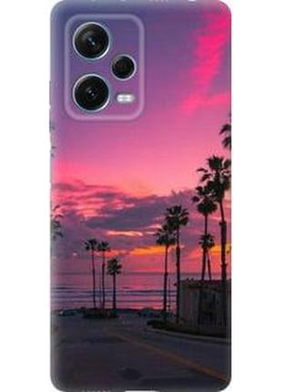 Чехол на xiaomi redmi note 12 pro+ 5g пальмы "5873u-3612-71002"