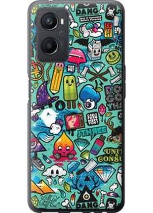 Чехол на oppo a96 стикер бомбинг 1 "693u-2598-71002"