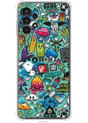 Чехол на samsung galaxy a13 a135f стикер бомбинг 1 "693sp-2498-71002"