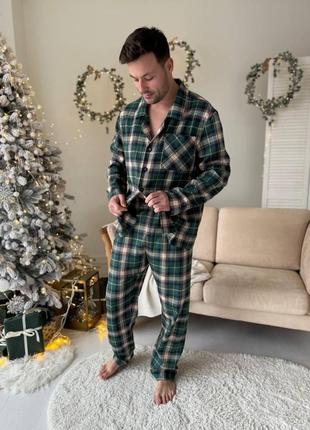 Піжама чоловіча do2705/1 (зелена)