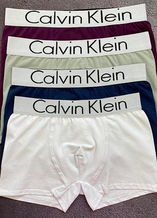 Труси calvin klein чоловічі (боксери, бавовна 93%), комплект з 3 шт.10 фото