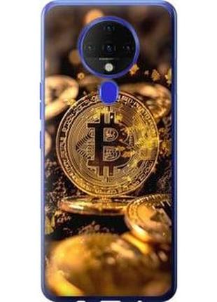 Чехол на tecno spark 6 ke7 золотая лихорадка биткойна "6089u-2418-71002"