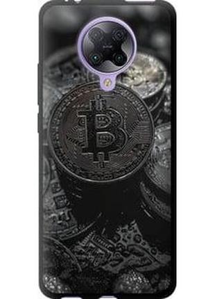 Чехол на xiaomi redmi k30 pro black bitcoin "6090b-1899-71002"