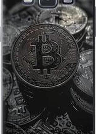 Чехол на samsung galaxy a5 a500h black bitcoin "6090u-73-71002"