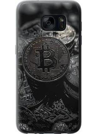 Чехол на samsung galaxy a50s g930f black bitcoin "6090u-106-71002"