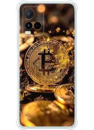 Чехол на vivo y21s золотая лихорадка биткойна "6089sp-2550-71002"