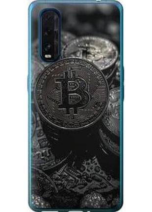 Чехол на oppo find x2 black bitcoin "6090u-1891-71002"