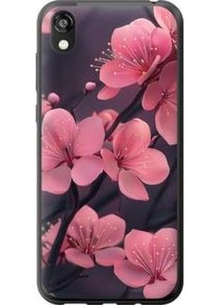 Чехол на huawei honor 8s пурпурная сакура "6075u-1679-71002"