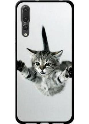Чехол на huawei p20 pro летящий котёнок "2322b-1470-71002"