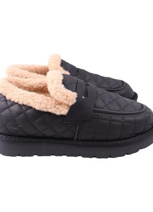 Туфли женские fashion черные на платформе, 37
