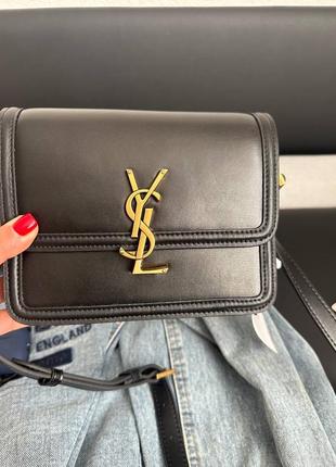 Сумка в стилі ysl yves saint laurent solferino black