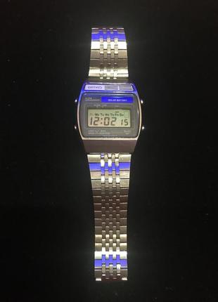 Годинник кварцовий seiko a156-5020 solar made in japan