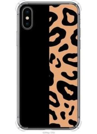 Чехол на iphone x пятна леопарда "4269sp-1050-71002"