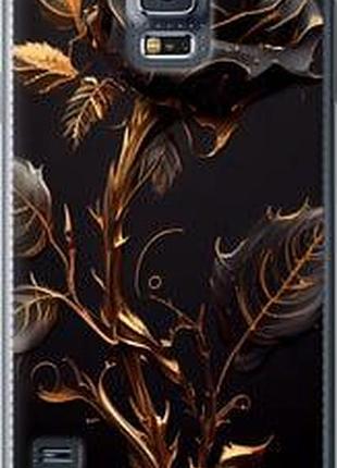 Чехол на samsung galaxy s5 duos sm g900fd роза 3 "5552u-62-71002"