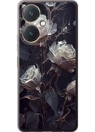 Чехол на vivo y27 розы 2 "5550u-579-71002"