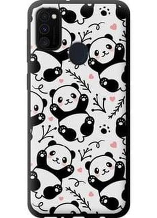 Чехол на samsung galaxy m21 m215f панды "4318b-2016-71002"