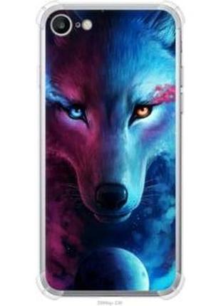 Чохол на iphone 5, 5s, se арт-вовк "3999sp-2013-71002"