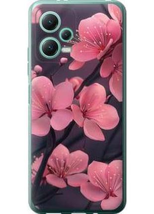 Чехол на xiaomi redmi note 12 5g пурпурная сакура "6075u-2934-71002"