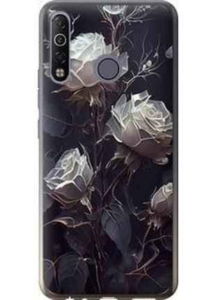 Чехол на tecno camon 12 air cc6 розы 2 "5550u-2389-71002"