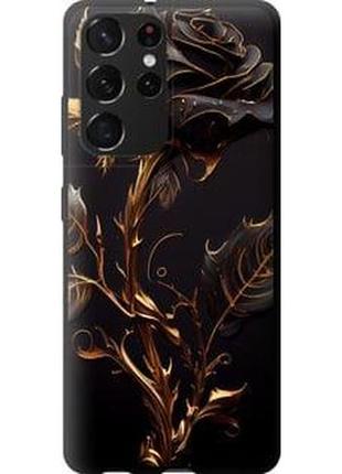 Чохол на samsung galaxy s21 ultra (5g) троянда 3 "5552b-2116-71002"