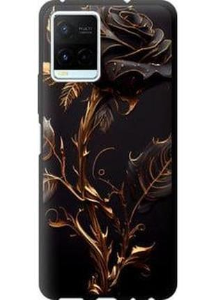 Чехол на vivo y21 роза 3 "5552b-669-71002"