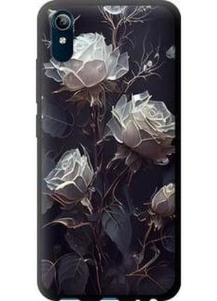 Чехол на vivo y91c розы 2 "5550b-1762-71002"