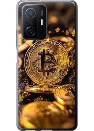 Чохол на xiaomi 11t pro золота лихоманка біткойна "6089u-2552-71002"