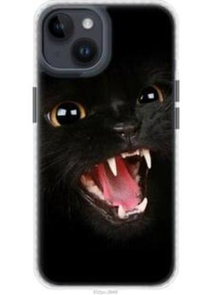Чохол на iphone 14 чорна кішка "932pm-2648-71002"