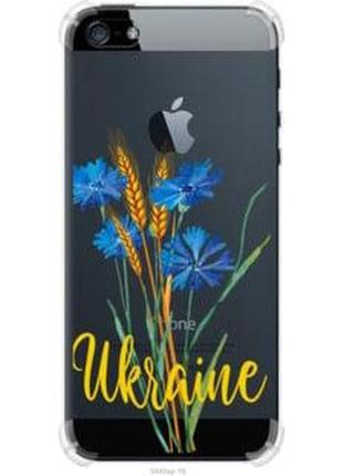 Чехол на iphone 5s ukraine v2 "5445sp-21-71002"