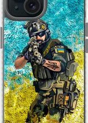 Чохол на iphone 15 воїн зсу "5311pc-3075-71002"