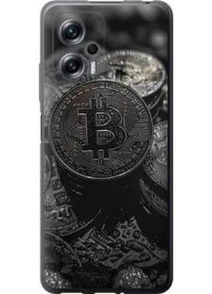 Чехол на xiaomi redmi note 4 maxt pro black bitcoin "6090u-2644-71002"